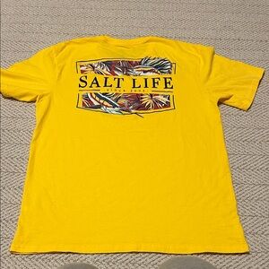 Salt Life Vibrant Yellow Short Sleeve Tee